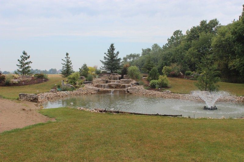 waterfall fountain ontario